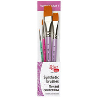 rosa talent set de pensule pentru hobby si artizanat ro rskhcset04