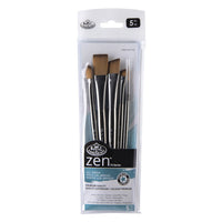 royal and langnickel zen 73 set de pensule mixte ro rlgrzen set733