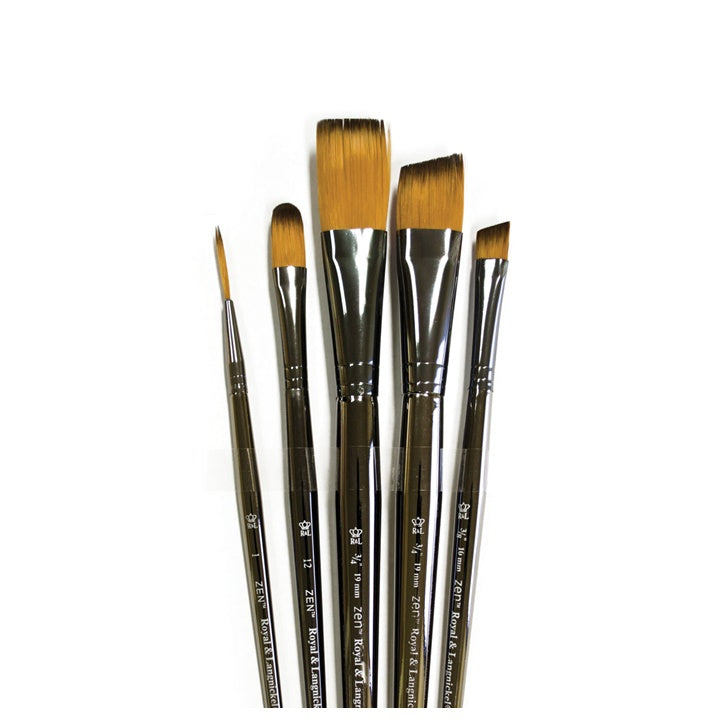 royal and langnickel zen 73 set de pensule mixte ro rlgrzen set733