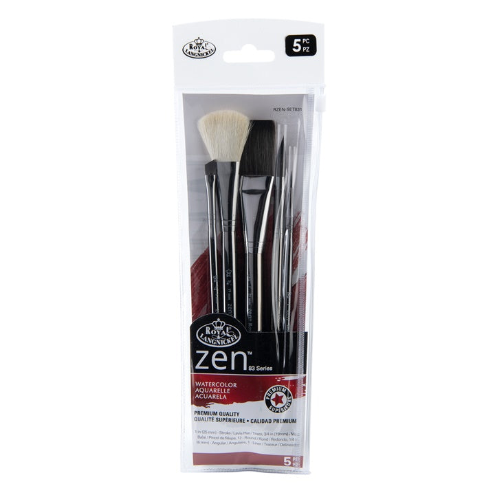 royal and langnickel zen series 83 set de perii ro rlgrzen set831