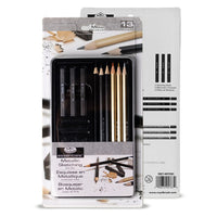 royal langnickel essentials metallic set de schița din 13 piese