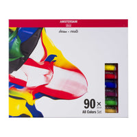 ROYAL TALENS Amsterdam set culori acrilice All Colors 90 x 20 ml