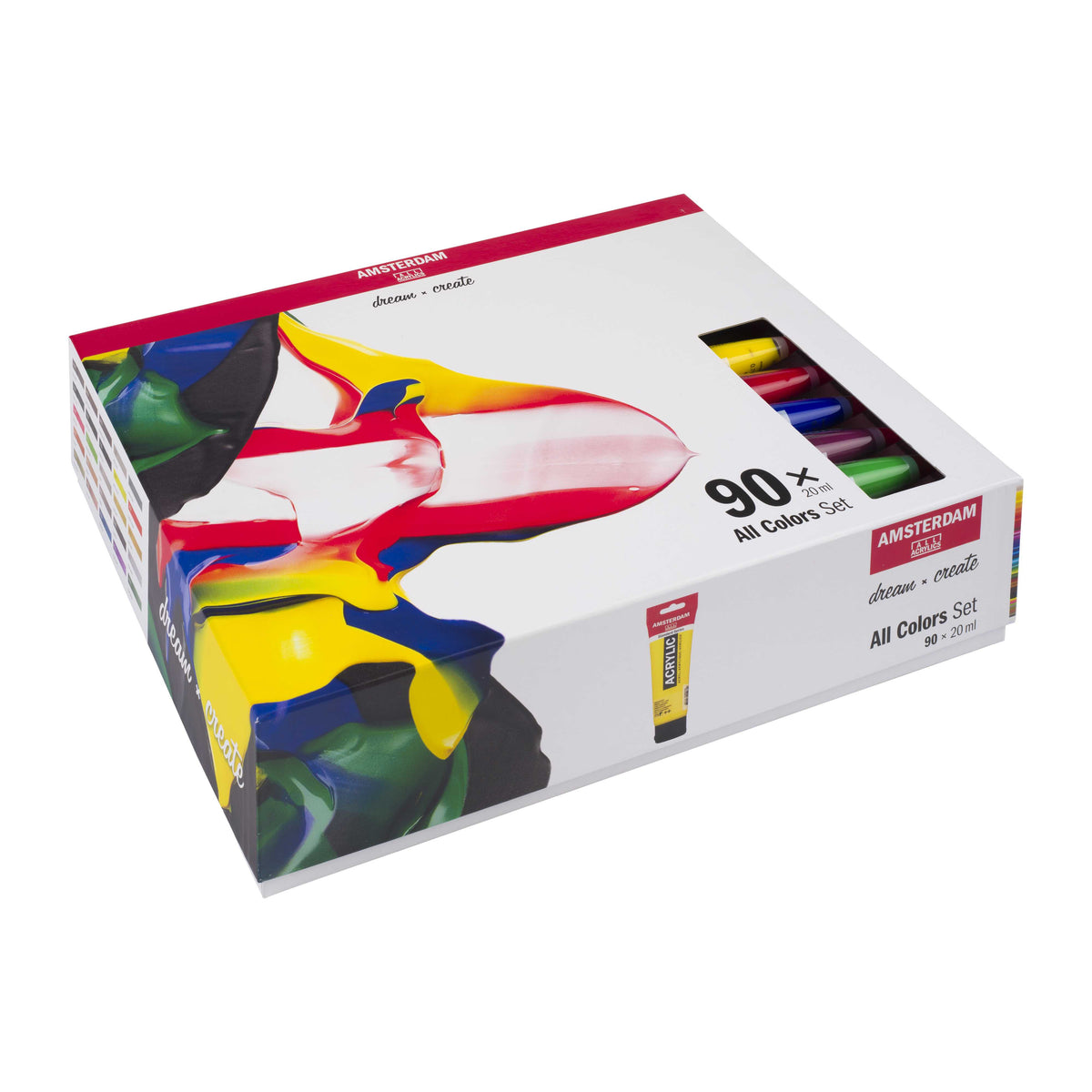 ROYAL TALENS Amsterdam set culori acrilice All Colors 90 x 20 ml
