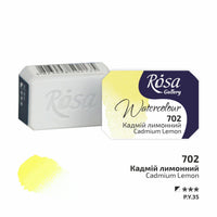 Vopsele de acuarelă Rosa Gallery pan 2.5 ml – Cadmium Lemon panvička