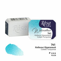 Vopsele de acuarelă Rosa Gallery pan 2.5 ml – Cobalt Turquoise panvička