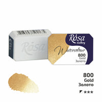 Vopsele de acuarelă Rosa Gallery pan 2.5 ml – Gold panvička