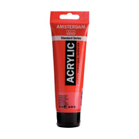 Culori acrilice Amsterdam Standart Series 120 ml – Pyrrole Red