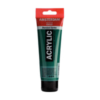 Culori acrilice Amsterdam Standart Series 120 ml – Permanent Green Deep