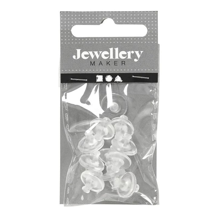 rubber earring backs 10mm 10 perechi ro cch61171