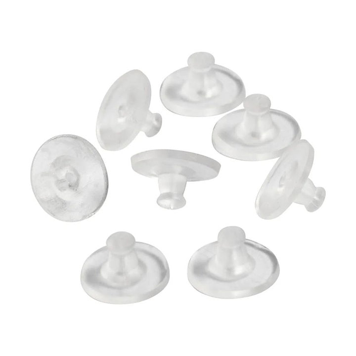 rubber earring backs 10mm 10 perechi ro cch61171