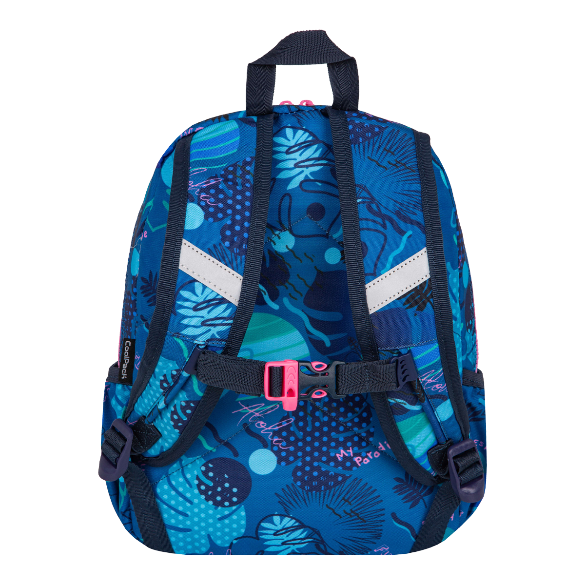 Rucsac pentru copii Colorino Toby Stitch 13", PES, albastru