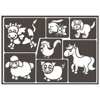 sablon autoadeziv animale amuzante a3 ro mxh74815