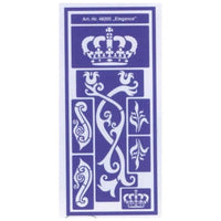 sablon autoadeziv elegance 12 5 x 28 5 cm ro mxh48205