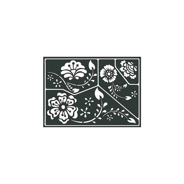 sablon autoadeziv flori a3 ro mxh74803