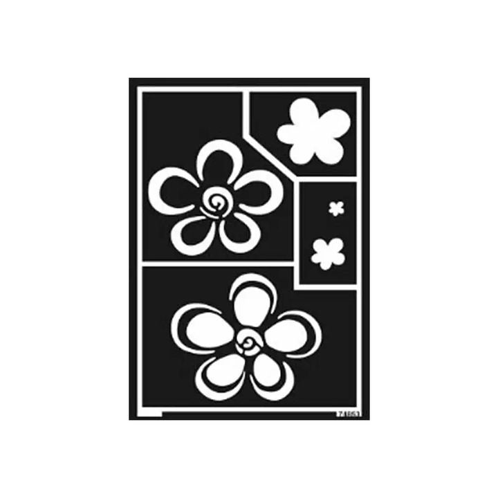 sablon autoadeziv flori a5 ro mxh74853