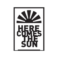 sablon autoadeziv here comes the sun a5 ro mxh74870