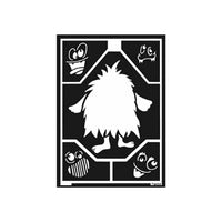 sablon autoadeziv monstri mici a5 ro mxh74850