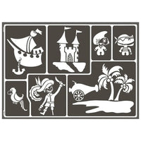 sablon autoadeziv pirates a3 ro mxh74813