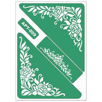 sablon autoadeziv trandafiri 19 x 13 cm ro mxh8139
