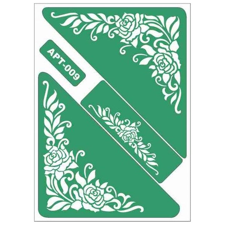 sablon autoadeziv trandafiri 19 x 13 cm ro mxh8139