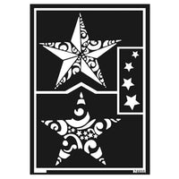 sablon autocolant poinsettia a5 ro mxh74855