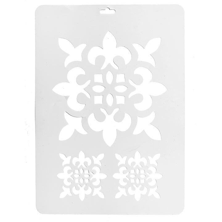 sablon din plastic 21x29 cm ornamente ro hbbste010 118