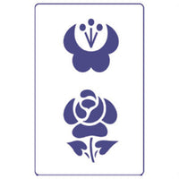 sablon pentart flori s2 ro pnt4232 s2