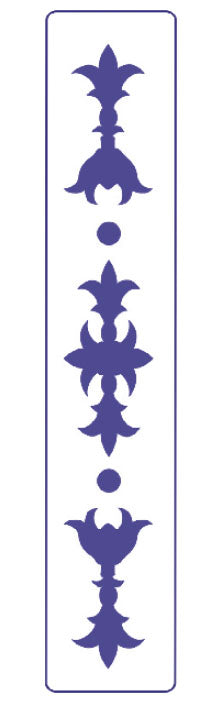 sablon pentart h2 40 x 7 5 cm ro pnt24128