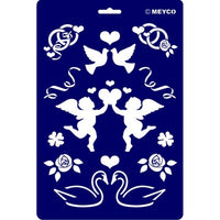 sablon pentru diverse tehnici 20x30cm ro myc660
