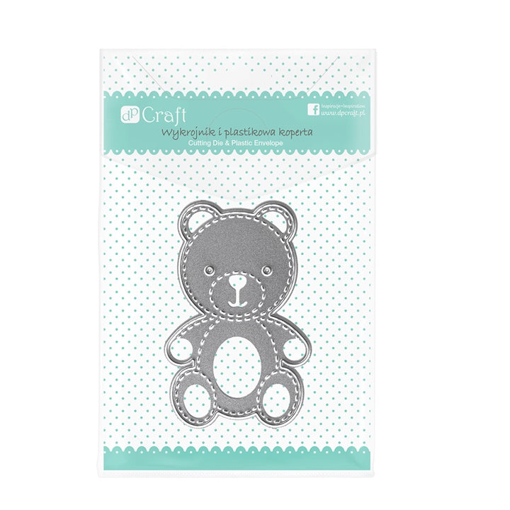 sablon pentru taiere teddy bear 4 1x6 2 cm ro dpcjcma 042