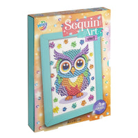 Set de artizanat cu paiete – Bufniță
