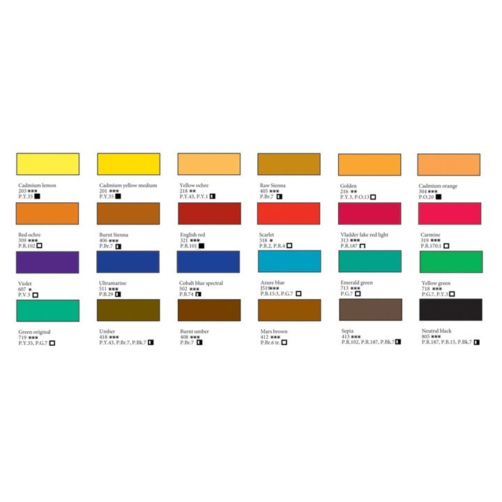 saint petersburg 24x2 5ml set de vopsele acuarela ro nvp1942017