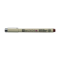 Fineliner Sakura Pigma Micron 05 0,45 mm – set de 6 culori – Burgundia