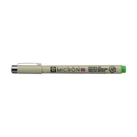 Fineliner Sakura Pigma Micron 05 0,45 mm – set de 6 culori – Verde proaspăt