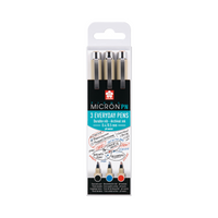 SAKURA Pigma Micron PN fineliner set 3 buc - Black, Blue, Red
