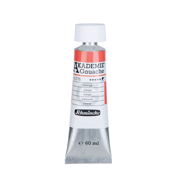 Culori guașă Schmincke Akademie în tub 60 ml – 215 portocaliu