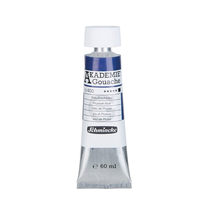 Culori guașă Schmincke Akademie în tub 60 ml – 400 albastru prusac