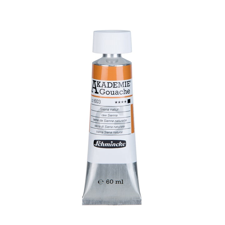 Culori guașă Schmincke Akademie în tub 60 ml – 603 sienna naturală