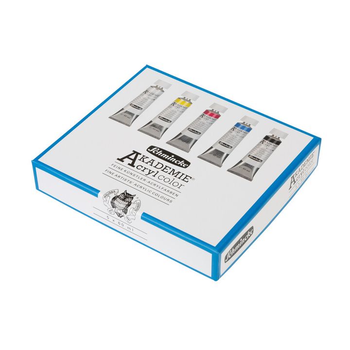 schmincke akademie set de vopsele acrilice ro sch76776097