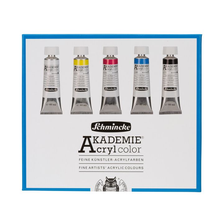 schmincke akademie set de vopsele acrilice ro sch76776097