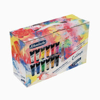 schmincke college set de vopsele acrilice cu pensule da vinci ro sch83712097