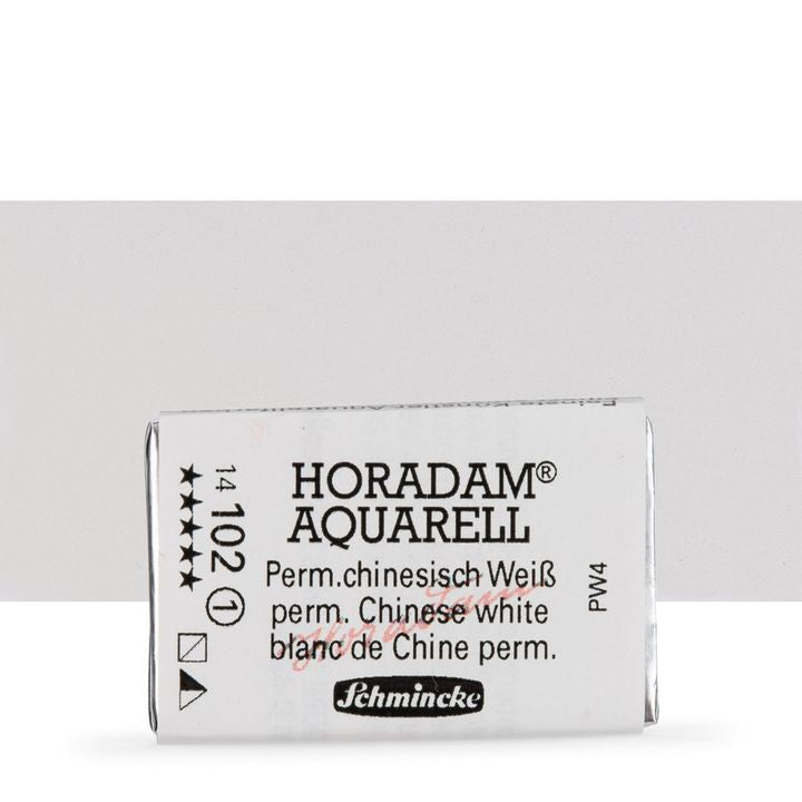 Vopsele acuarelă Schmincke Horadam în tigăiță – 102 Permanent Chinese White