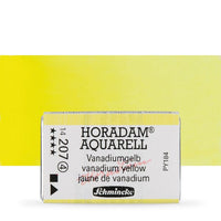 Vopsele acuarelă Schmincke Horadam în tigăiță – 207 Vanadium Yellow