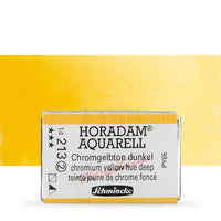 Vopsele acuarelă Schmincke Horadam în tigăiță – 213 Chromium Yellow Hue Deep