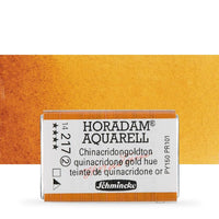 Vopsele acuarelă Schmincke Horadam în tigăiță – 217 Quinacridone Gold Hue