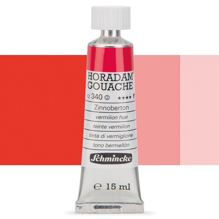 Schmincke Horadam Gouache 15ml – 340 Vermilion Hue