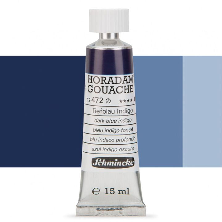 Schmincke Horadam Gouache 15ml – 472 Dark Blue Indigo