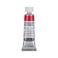Schmincke Horadam vopsea acuarelă în tub 15 ml - Onetz – 344 Roșu perilen închis