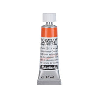 Schmincke Horadam vopsea acuarelă în tub 15 ml - Onetz – 348 Roșu cadmiu portocaliu