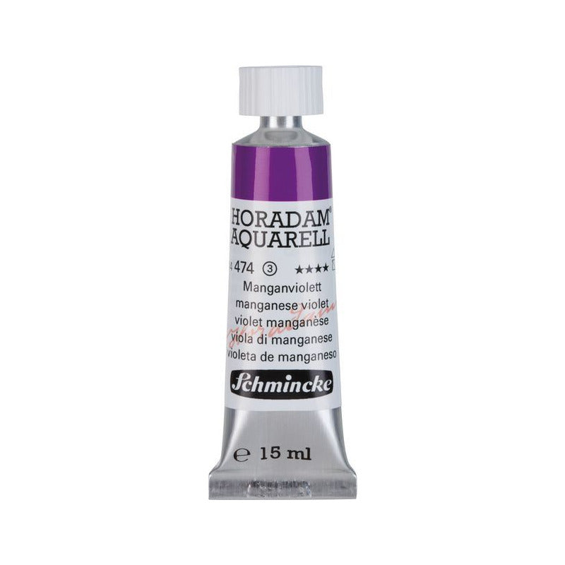 Schmincke Horadam vopsea acuarelă în tub 15 ml - Onetz – 474 Violet mangan